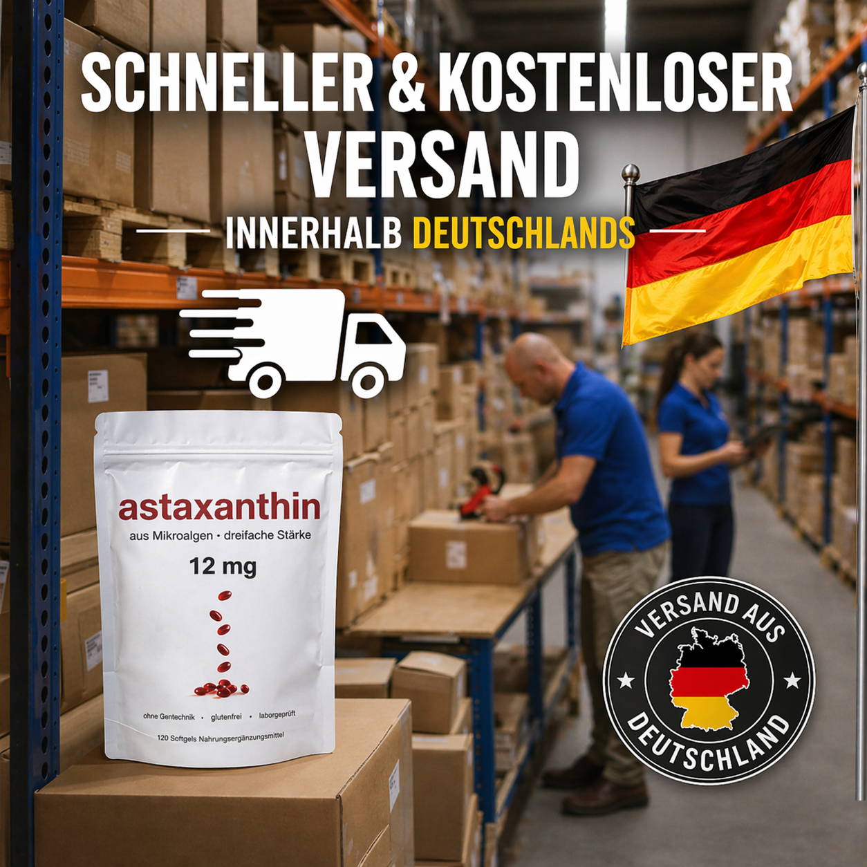 Astaxanthin – Japanische Algen