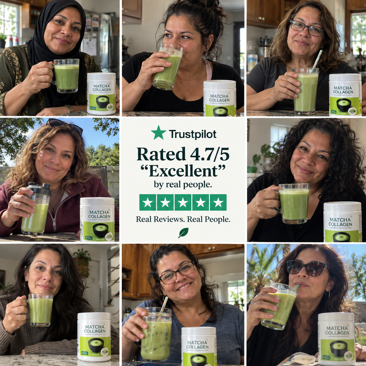 Japanese Matcha & Collagen Wellness Blend
