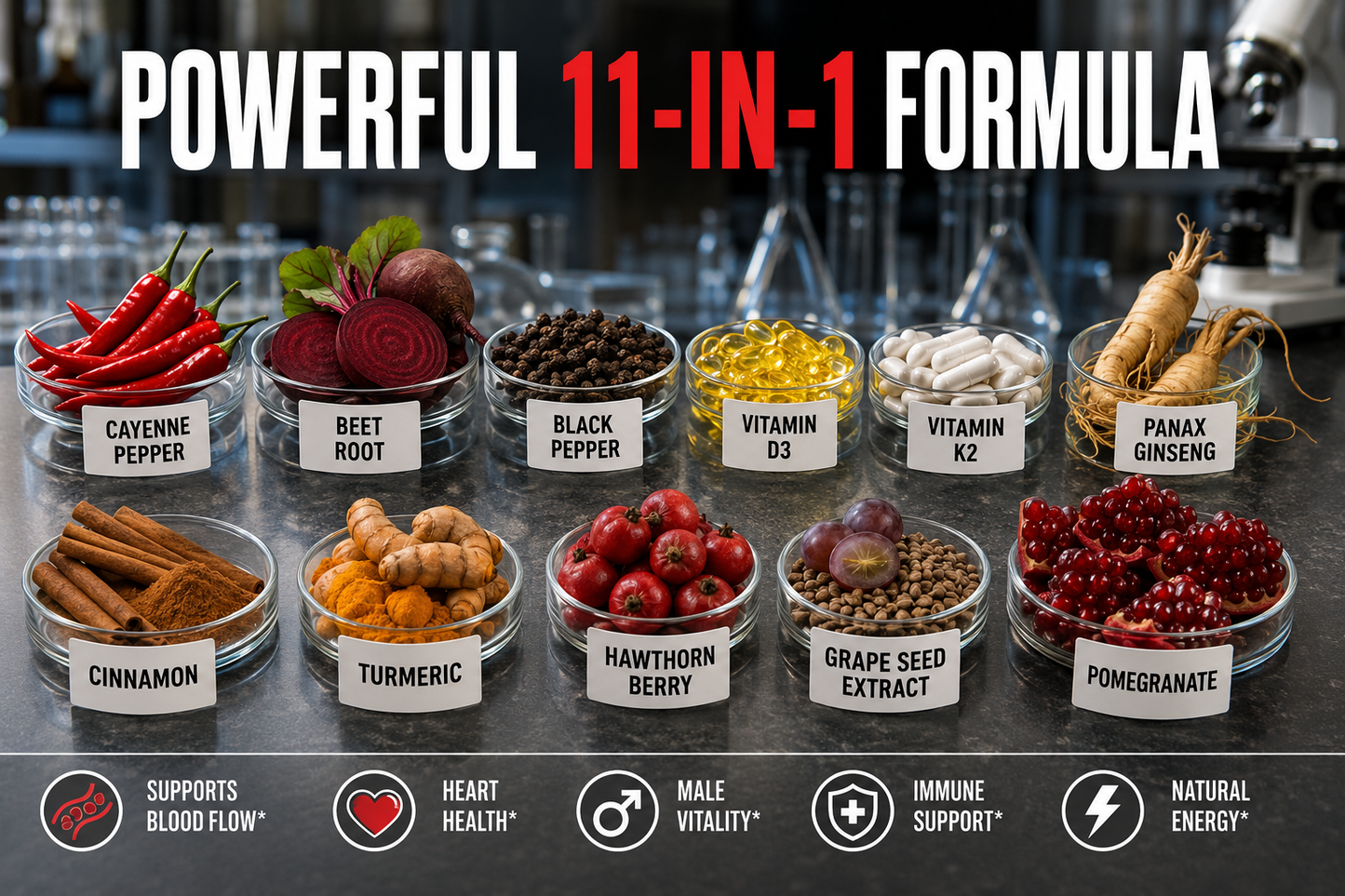 Cayenne Pepper Drops™ | 11-in-1 Formula