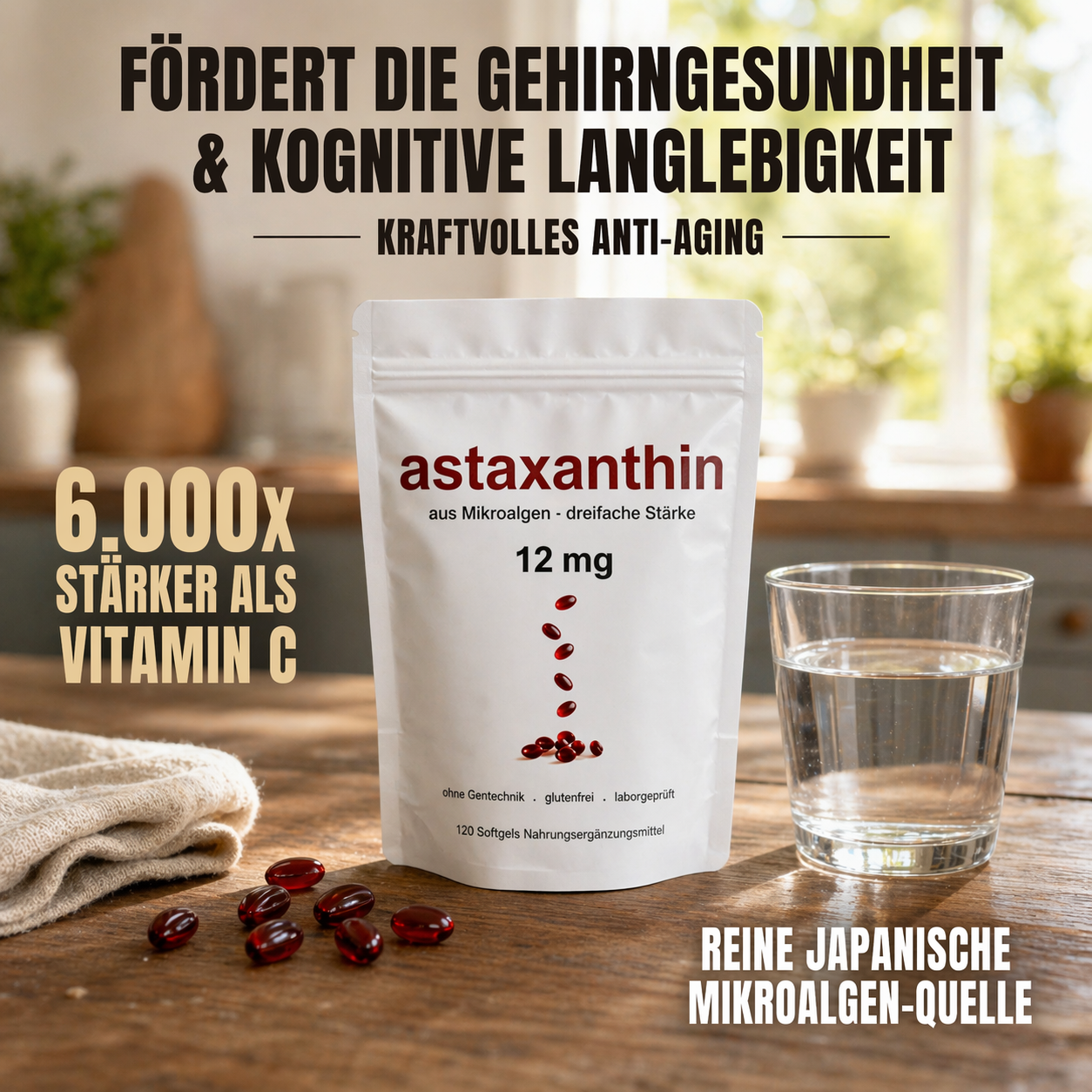 Astaxanthin – Japanische Algen