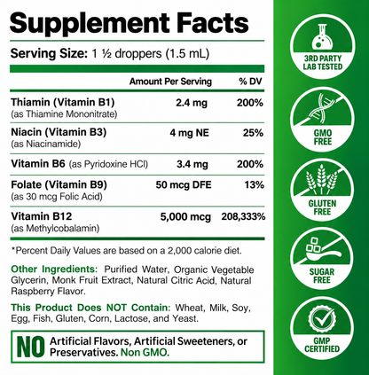 5-in-1 Vitamin B Complex